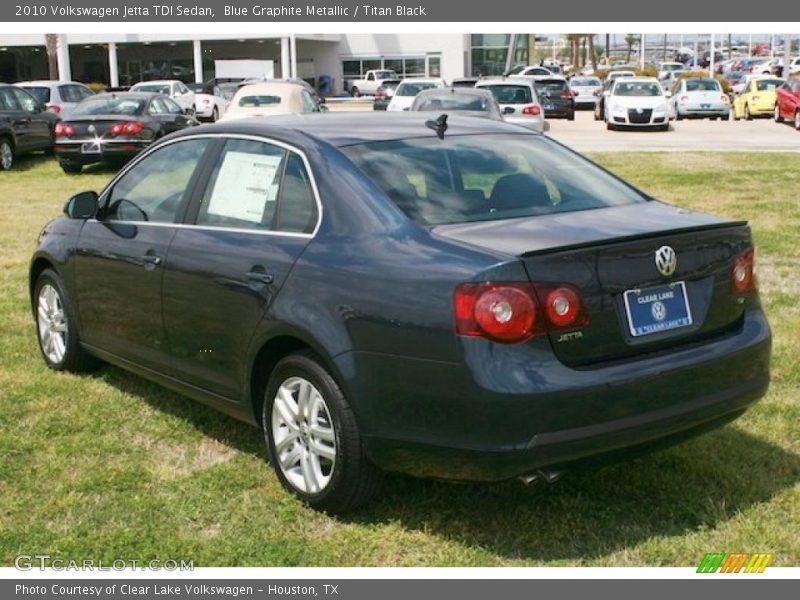 Blue Graphite Metallic / Titan Black 2010 Volkswagen Jetta TDI Sedan