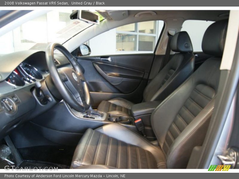United Gray / Black 2008 Volkswagen Passat VR6 Sedan