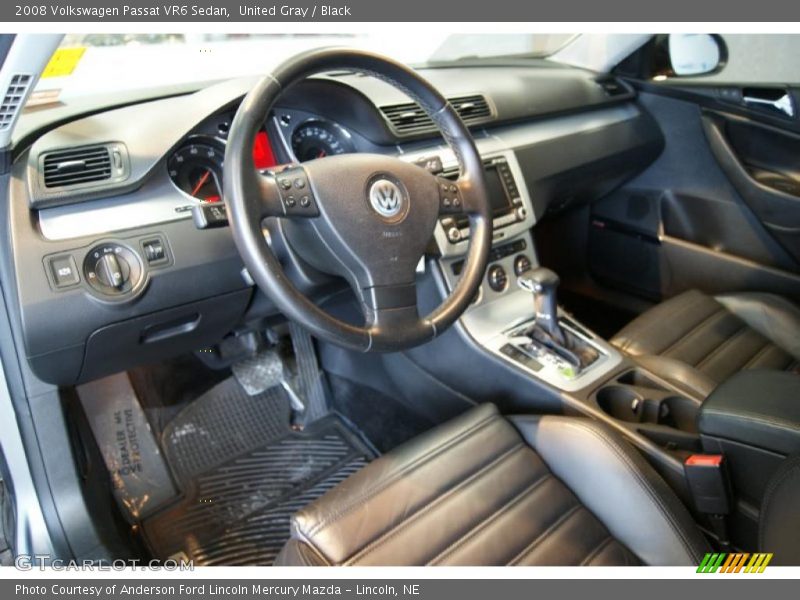 United Gray / Black 2008 Volkswagen Passat VR6 Sedan