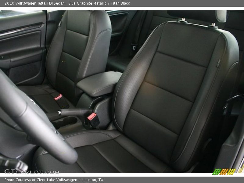 Blue Graphite Metallic / Titan Black 2010 Volkswagen Jetta TDI Sedan