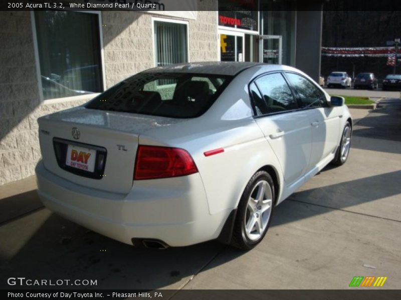White Diamond Pearl / Quartz 2005 Acura TL 3.2
