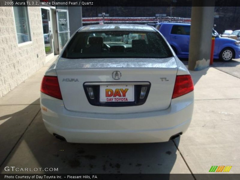 White Diamond Pearl / Quartz 2005 Acura TL 3.2