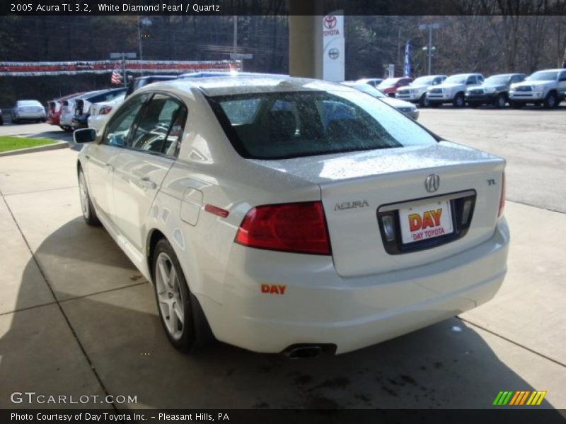 White Diamond Pearl / Quartz 2005 Acura TL 3.2