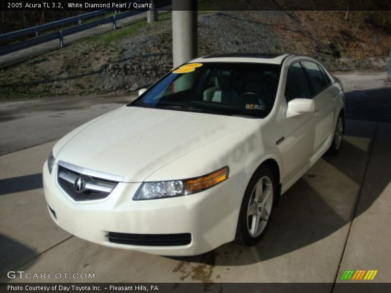 White Diamond Pearl / Quartz 2005 Acura TL 3.2