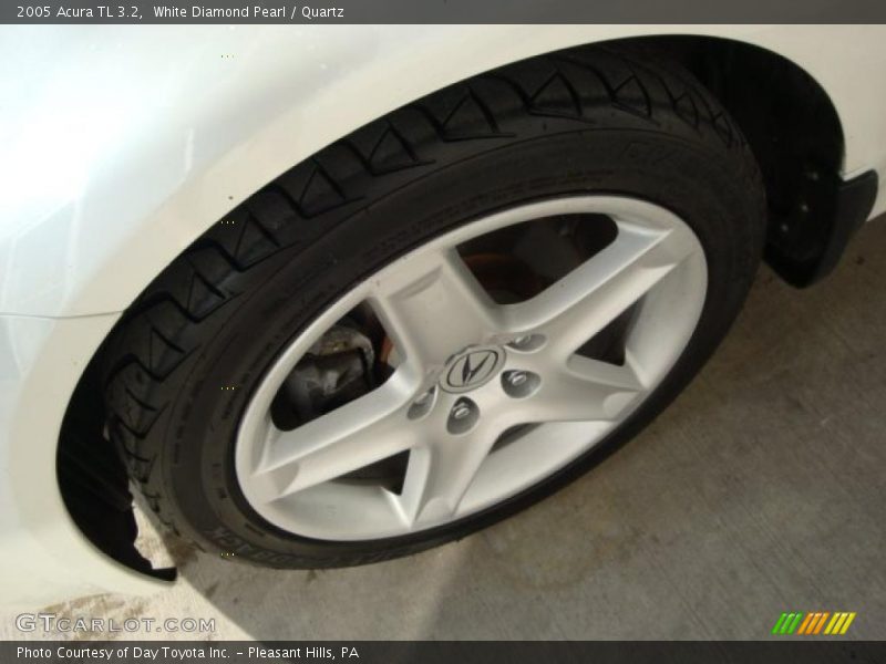 White Diamond Pearl / Quartz 2005 Acura TL 3.2
