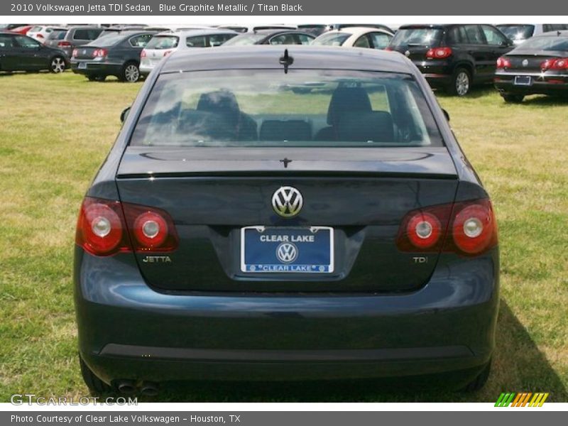 Blue Graphite Metallic / Titan Black 2010 Volkswagen Jetta TDI Sedan