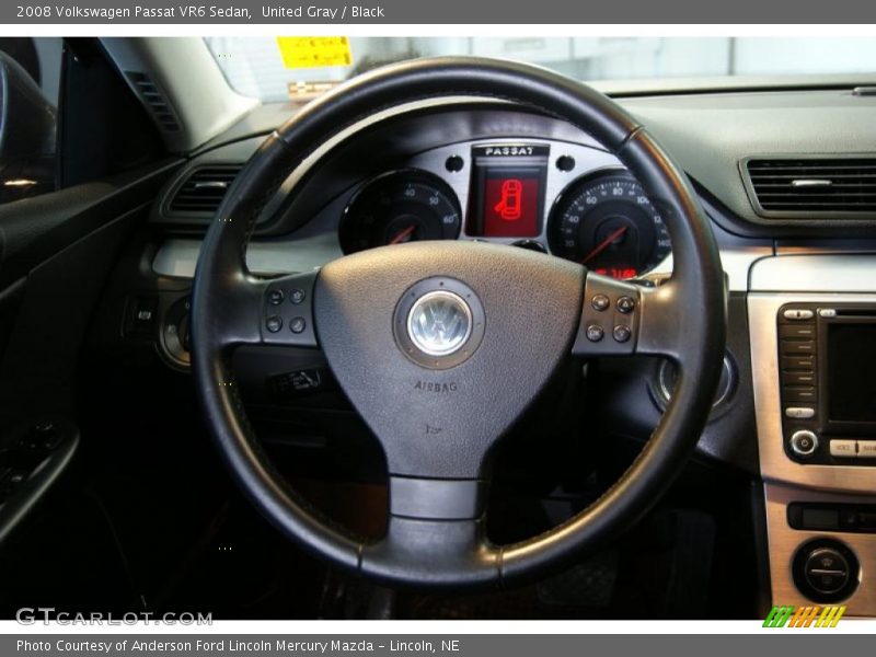 United Gray / Black 2008 Volkswagen Passat VR6 Sedan