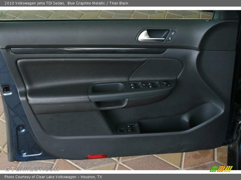 Blue Graphite Metallic / Titan Black 2010 Volkswagen Jetta TDI Sedan