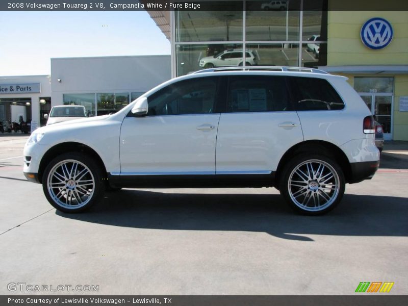 Campanella White / Pure Beige 2008 Volkswagen Touareg 2 V8