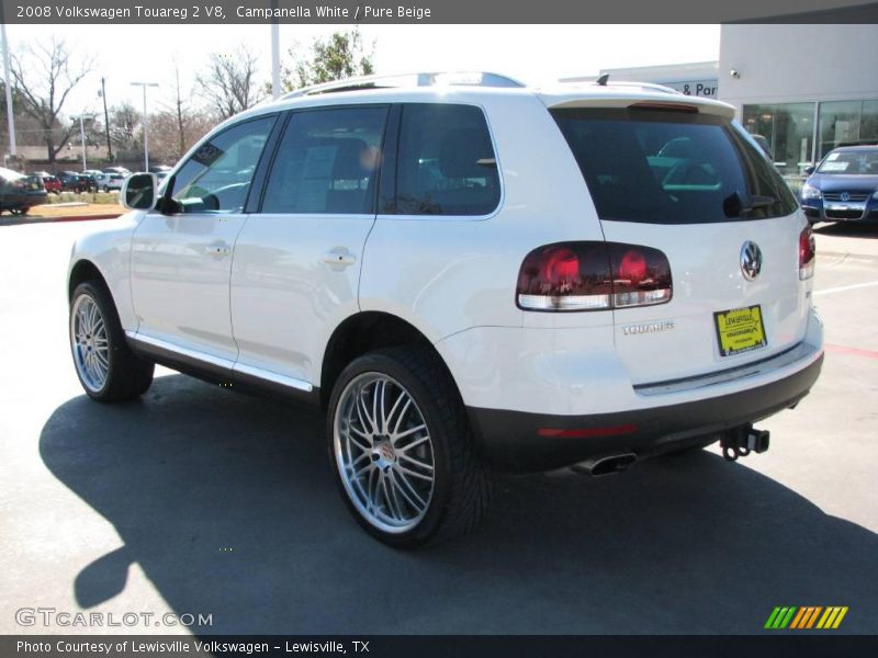 Campanella White / Pure Beige 2008 Volkswagen Touareg 2 V8