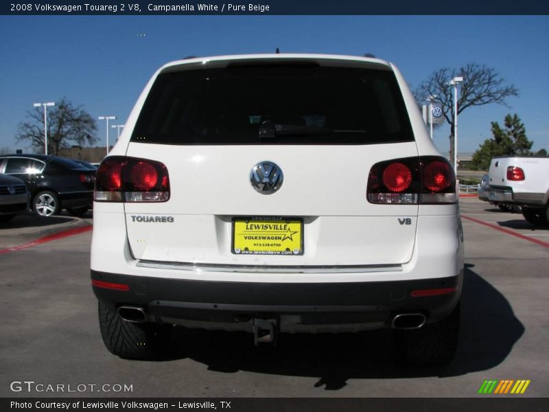 Campanella White / Pure Beige 2008 Volkswagen Touareg 2 V8