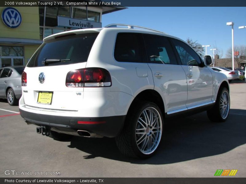Campanella White / Pure Beige 2008 Volkswagen Touareg 2 V8