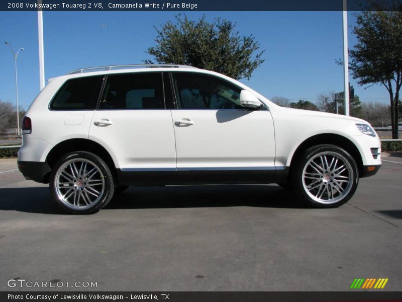 Campanella White / Pure Beige 2008 Volkswagen Touareg 2 V8