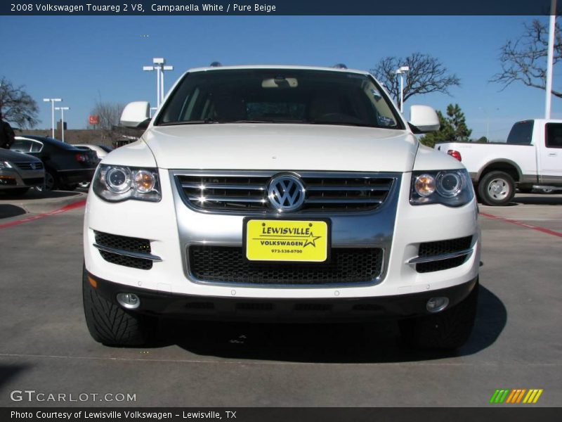 Campanella White / Pure Beige 2008 Volkswagen Touareg 2 V8