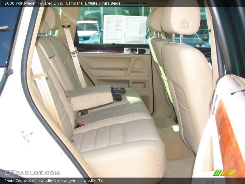 Campanella White / Pure Beige 2008 Volkswagen Touareg 2 V8