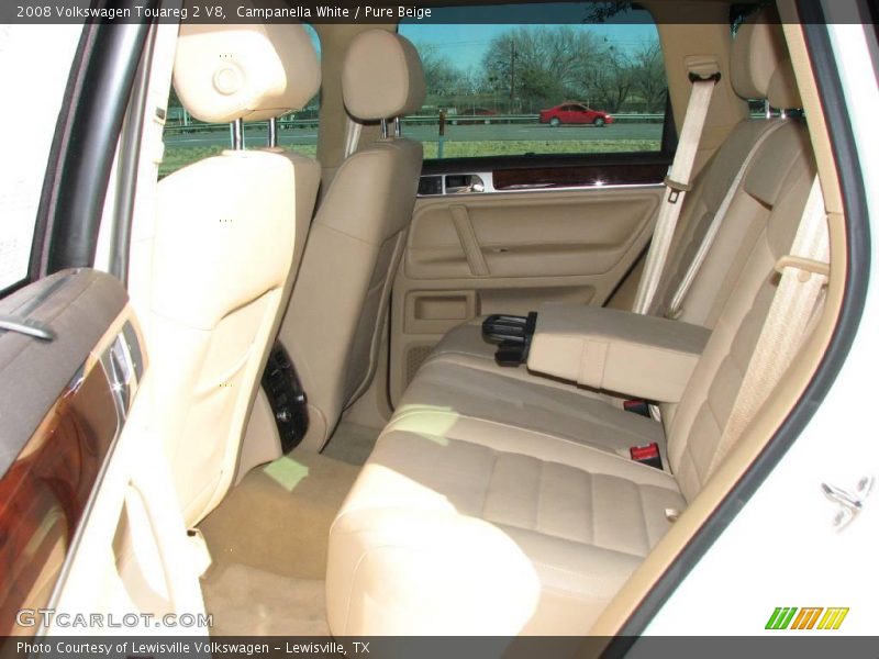 Campanella White / Pure Beige 2008 Volkswagen Touareg 2 V8