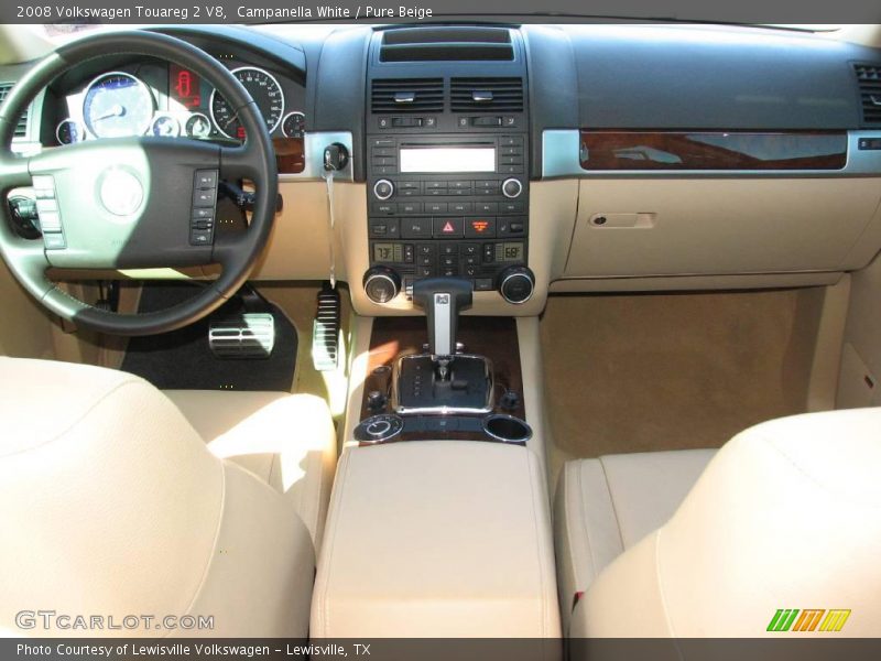 Campanella White / Pure Beige 2008 Volkswagen Touareg 2 V8