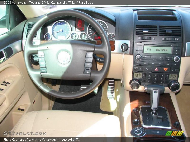 Campanella White / Pure Beige 2008 Volkswagen Touareg 2 V8