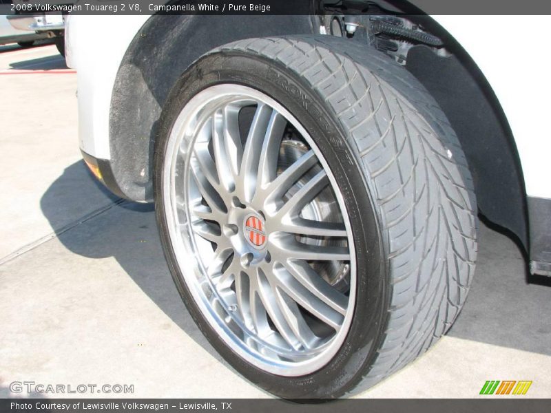 Campanella White / Pure Beige 2008 Volkswagen Touareg 2 V8