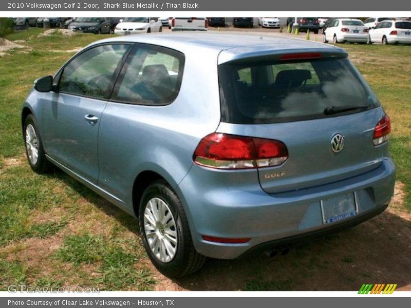 Shark Blue Metallic / Titan Black 2010 Volkswagen Golf 2 Door