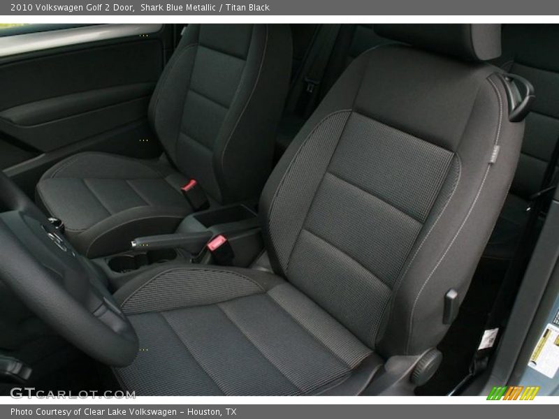Shark Blue Metallic / Titan Black 2010 Volkswagen Golf 2 Door