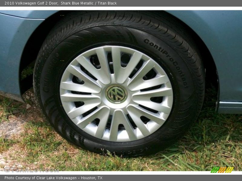Shark Blue Metallic / Titan Black 2010 Volkswagen Golf 2 Door