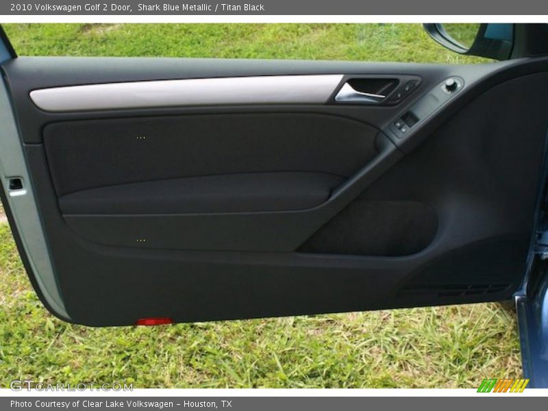 Shark Blue Metallic / Titan Black 2010 Volkswagen Golf 2 Door