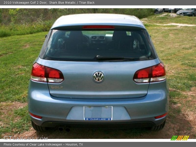 Shark Blue Metallic / Titan Black 2010 Volkswagen Golf 2 Door