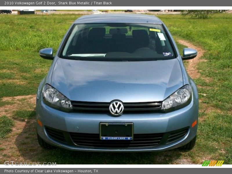 Shark Blue Metallic / Titan Black 2010 Volkswagen Golf 2 Door