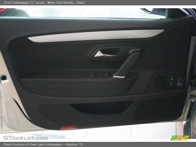 White Gold Metallic / Black 2010 Volkswagen CC Luxury