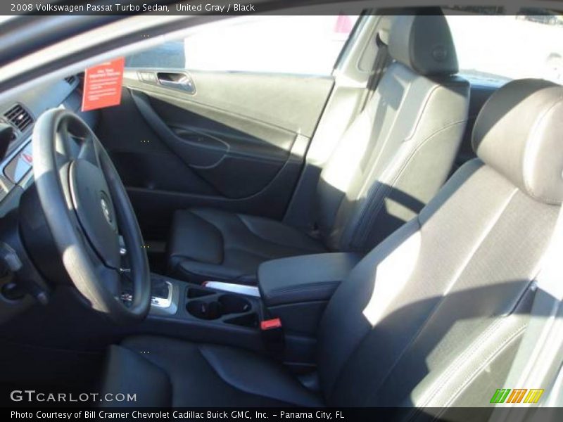 United Gray / Black 2008 Volkswagen Passat Turbo Sedan