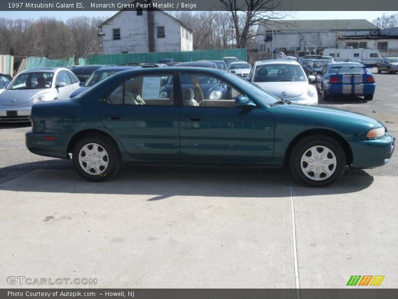  Monarch Green Pearl Metallic / Beige 1997 Mitsubishi Galant ES