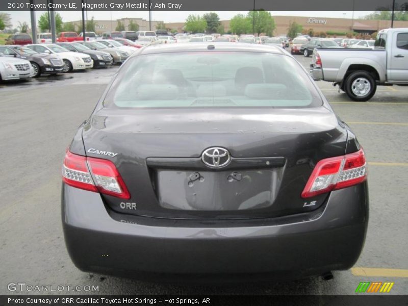 Magnetic Gray Metallic / Ash Gray 2010 Toyota Camry LE