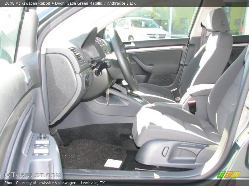Sage Green Metallic / Anthracite Black 2008 Volkswagen Rabbit 4 Door