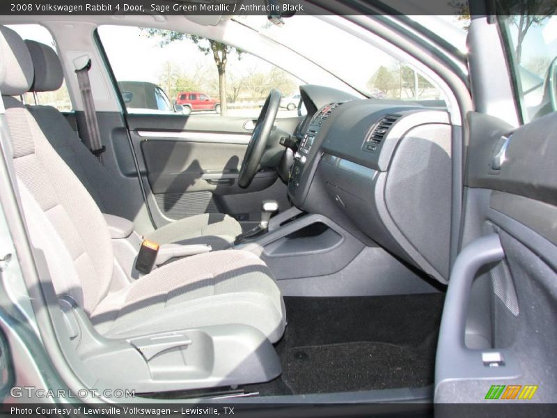 Sage Green Metallic / Anthracite Black 2008 Volkswagen Rabbit 4 Door