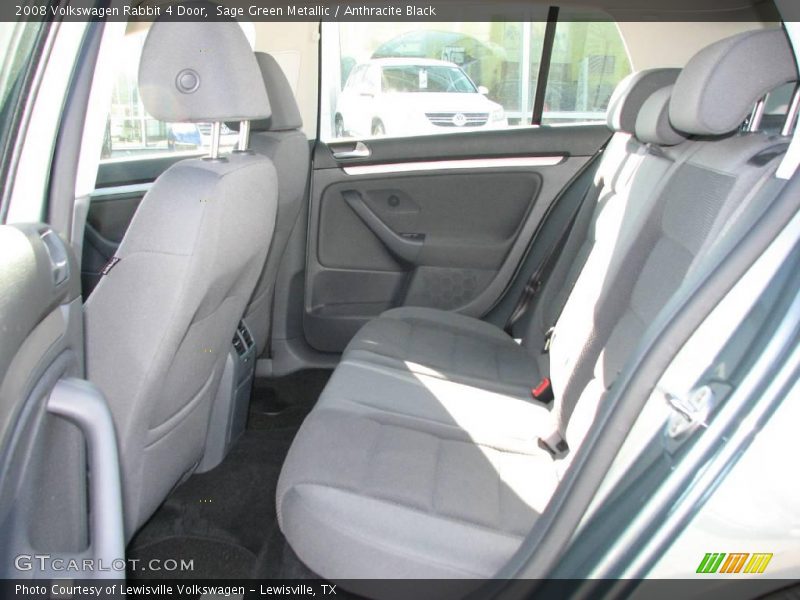 Sage Green Metallic / Anthracite Black 2008 Volkswagen Rabbit 4 Door