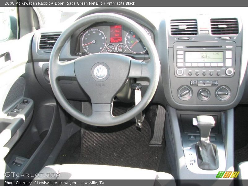 Sage Green Metallic / Anthracite Black 2008 Volkswagen Rabbit 4 Door