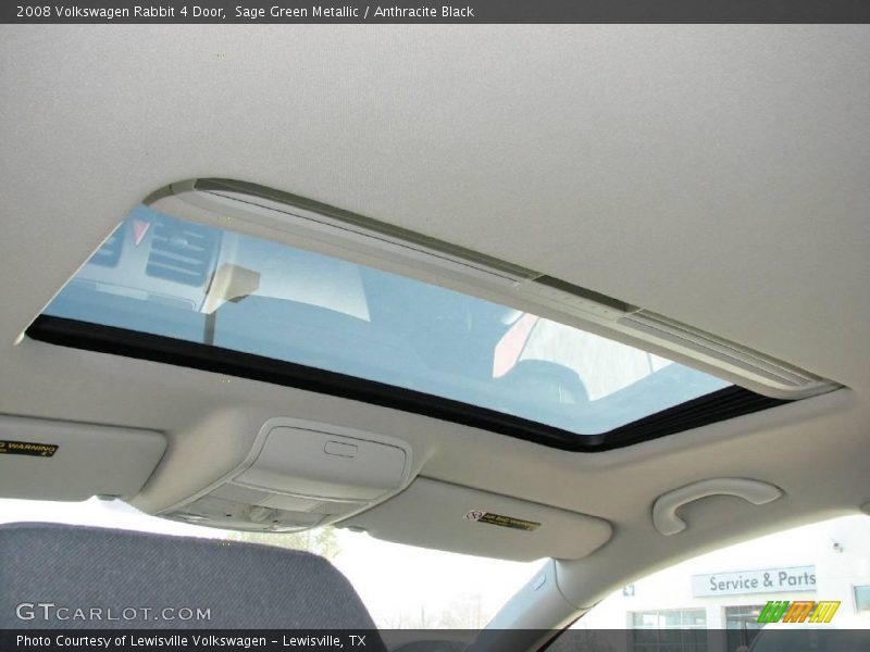 Sage Green Metallic / Anthracite Black 2008 Volkswagen Rabbit 4 Door