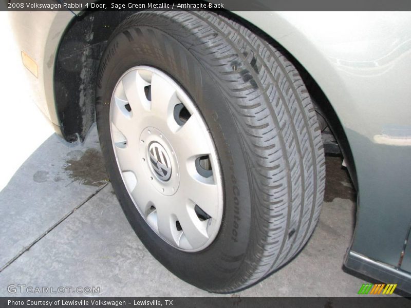 Sage Green Metallic / Anthracite Black 2008 Volkswagen Rabbit 4 Door