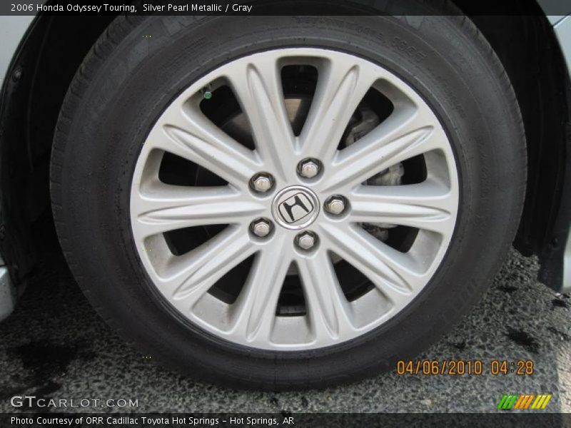 Silver Pearl Metallic / Gray 2006 Honda Odyssey Touring