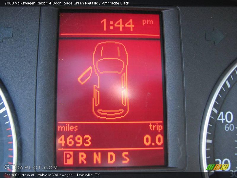 Sage Green Metallic / Anthracite Black 2008 Volkswagen Rabbit 4 Door