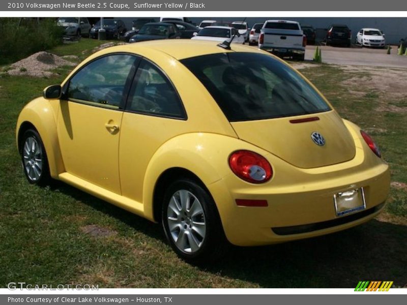 Sunflower Yellow / Black 2010 Volkswagen New Beetle 2.5 Coupe