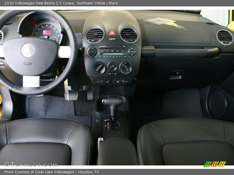 Sunflower Yellow / Black 2010 Volkswagen New Beetle 2.5 Coupe