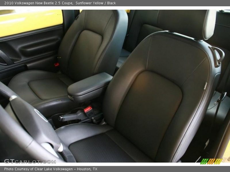 Sunflower Yellow / Black 2010 Volkswagen New Beetle 2.5 Coupe