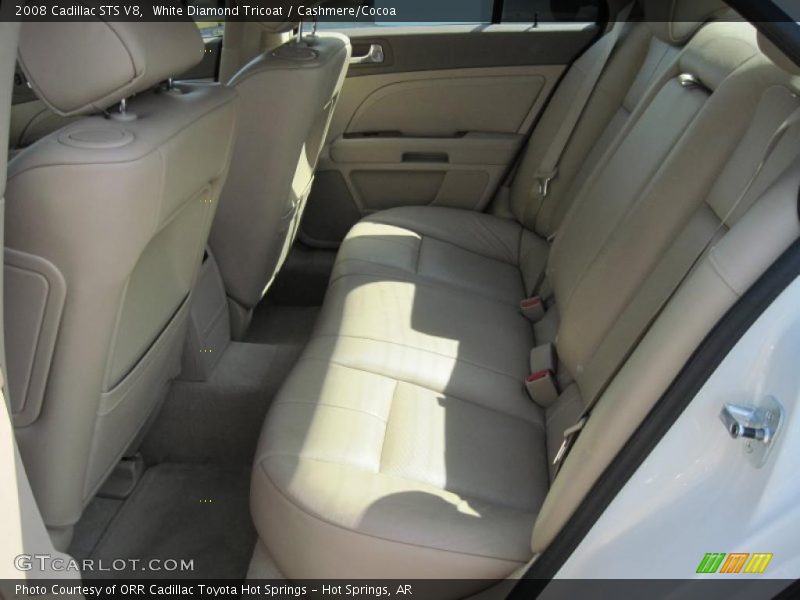 White Diamond Tricoat / Cashmere/Cocoa 2008 Cadillac STS V8
