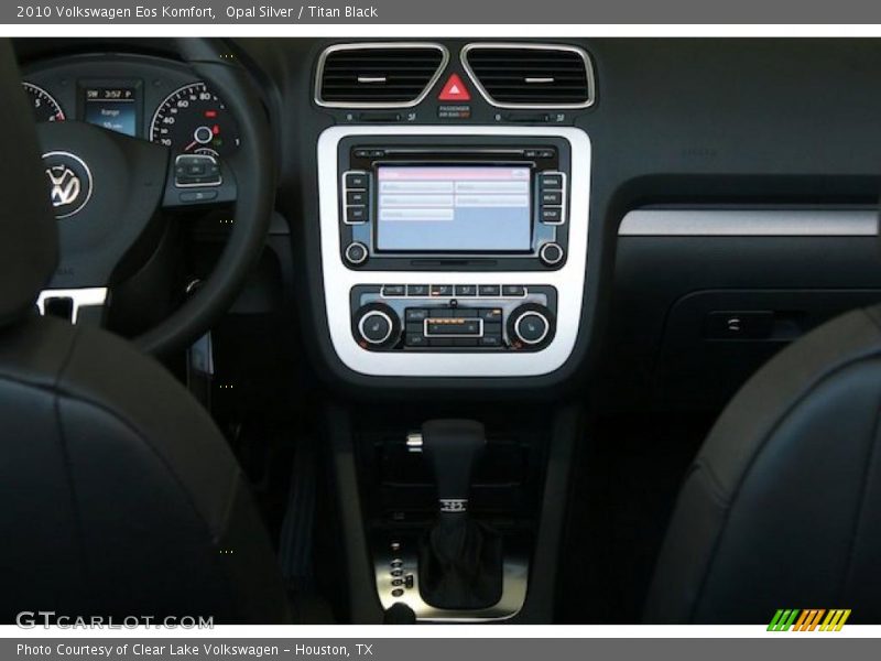Opal Silver / Titan Black 2010 Volkswagen Eos Komfort