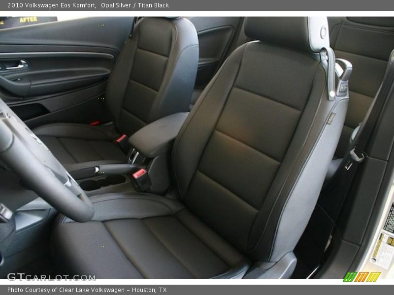 Opal Silver / Titan Black 2010 Volkswagen Eos Komfort
