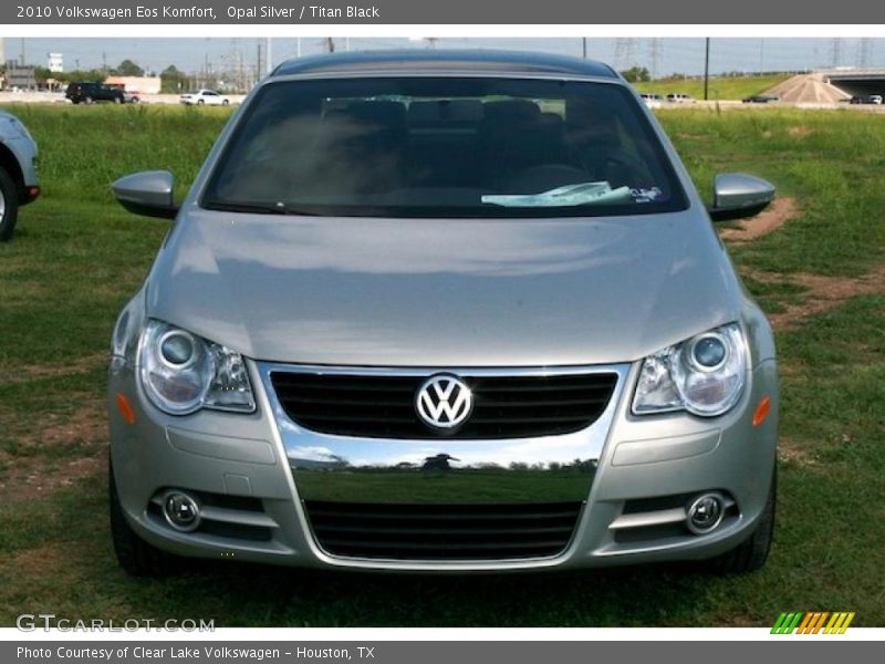 Opal Silver / Titan Black 2010 Volkswagen Eos Komfort