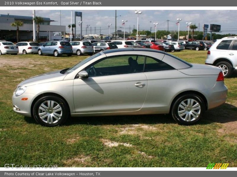 Opal Silver / Titan Black 2010 Volkswagen Eos Komfort