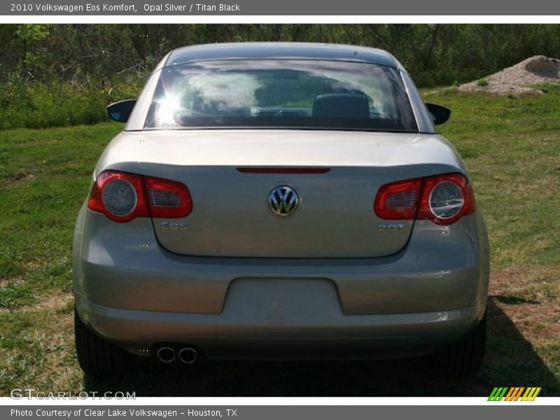 Opal Silver / Titan Black 2010 Volkswagen Eos Komfort